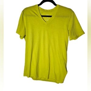 Armani Exchange Neon Green Unisex T-Shirt Size Medium
